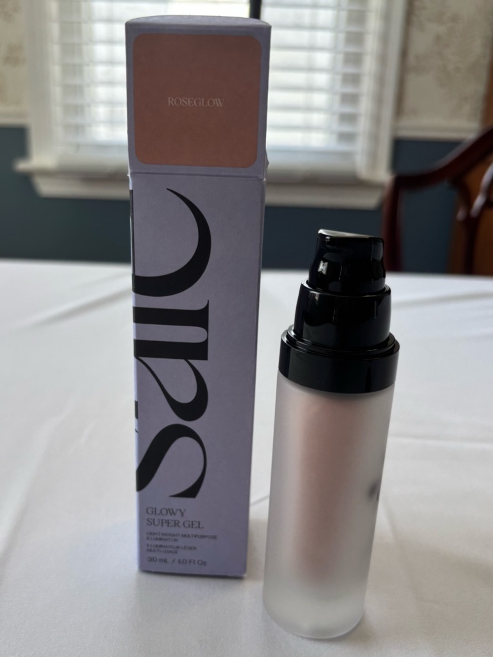 Saie Glowy Super Gel Multipurpose Illuminator Rose Gold Glow NEW IN BOX